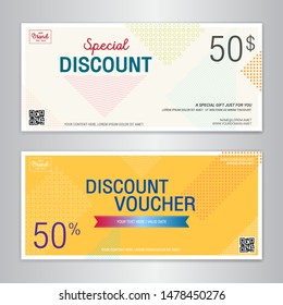 Gift Certificate, Voucher, Gift Card Or Cash Coupon Template In Vector Format