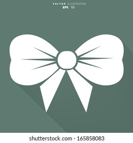 Gift, Christmas bow web icon