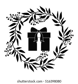 Gift of Christmas season design