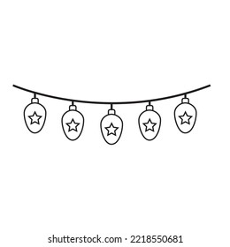 Gift christmas snow vector icon
