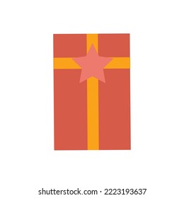 Icono de vectores de navidad de regalo