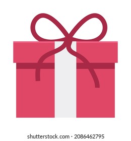 Icono de vector de color de regalo que puede modificar fácilmente


