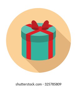 Gift Colored Vector Icon
