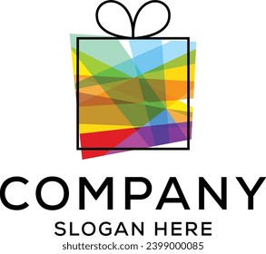 Gift company logo designed in adobe Illustrator