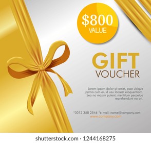 gift coupon card with special offer