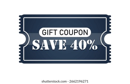 Cupón Guardar de regalo – 40% de descuento