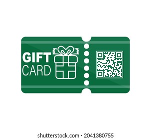gift coupon template. Vector illustration. banner, Wallpaper, flyers, invitation, posters, sticker, brochure.