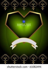 Tapa de regalo, menú, diseño de fondo de etiqueta