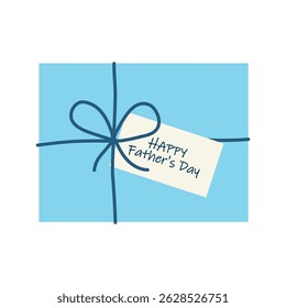 gift for Father’s Day; celebrating this festive, holiday illustration - vector illustration