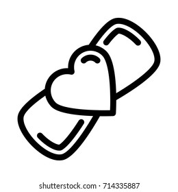 Gift decoration icon