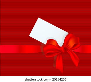 Gift decoration. Vector.