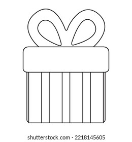 Gift design graphic vector icon illustration