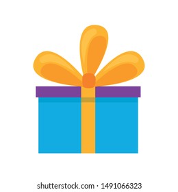 Gift design, happy birthday celebration decoration party festive and surprise theme Vector illustration