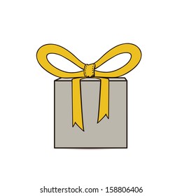 gift design over white background vector illustration