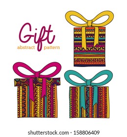 gift design over white  background vector illustration  