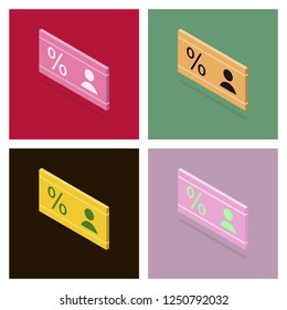 gift discount card with background.