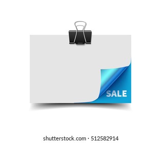 Gift discount card template, blank mock up, realistic vector. Business card, gift card, voucher template for sala and promo advertising