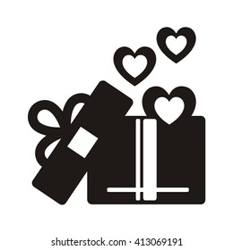 Gift Flat icon Vector