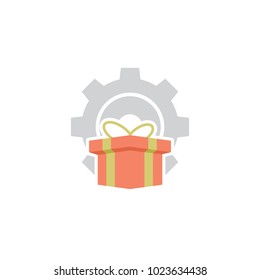 Gift Gear Logo Icon Design