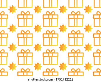  Regalo, patrón geométrico sin costuras. ajuste, imagen de fondo, vector.