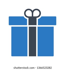 gift glyph double color