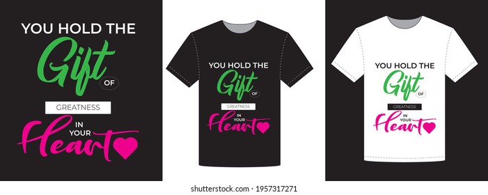 Gift Heart Love T shirt
