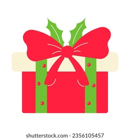 gift holiday christmas new year element icon