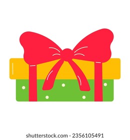 gift holiday christmas new year element icon