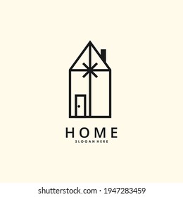 Gift Home Special Edition Logo Design Vector