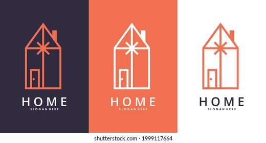 Gift Home Special Edition Logo Design Vector With Business Card