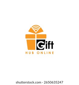 Modelos Simples de Logotipo Online do Gift Hub