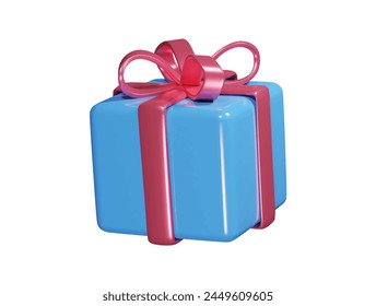  Gift icon 3d render illustration