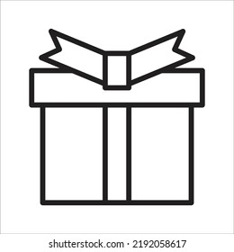 gift icon art minimalist design