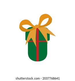 Geschenksymbol, Box mit Überraschung, Vektorgrafik