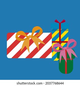 gift icon, box with surprise, vector illustration