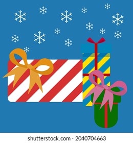 gift icon, box with surprise, vector illustration