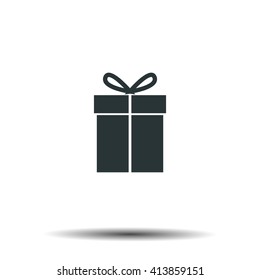 Gift icon Gift box  Vector icon