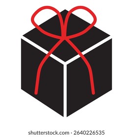 Gift icon. Gift box vector symbol. Vector illustration. 