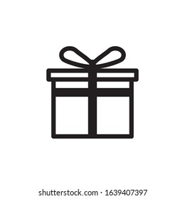 Gift Icon for Celebration vector