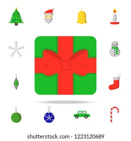 gift icon. CHRISMAS icons universal set for web and mobile