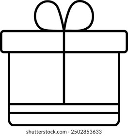 Diseño de icono de regalo para uso personal y comercial