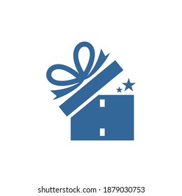 Gift icon design vector template, Party supplies design concept, Icon symbol, Illustration
