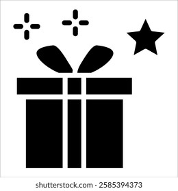 Gift Icon Element For Design