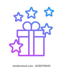Gift Icon Element For Design