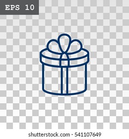  Gift icon flat .