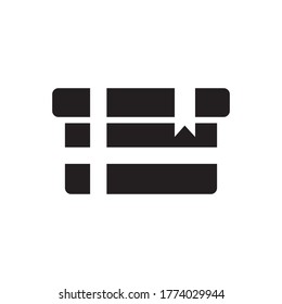 Gift Icon Flat Design Vector Template Illustration