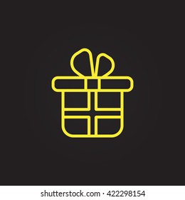 Gift icon illustration