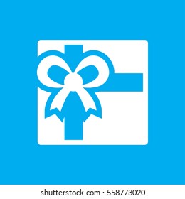 gift icon illustration isolated vector sign symbol
