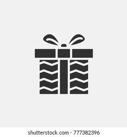 Gift  icon illustration isolated vector sign symbol