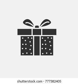 Gift  icon illustration isolated vector sign symbol